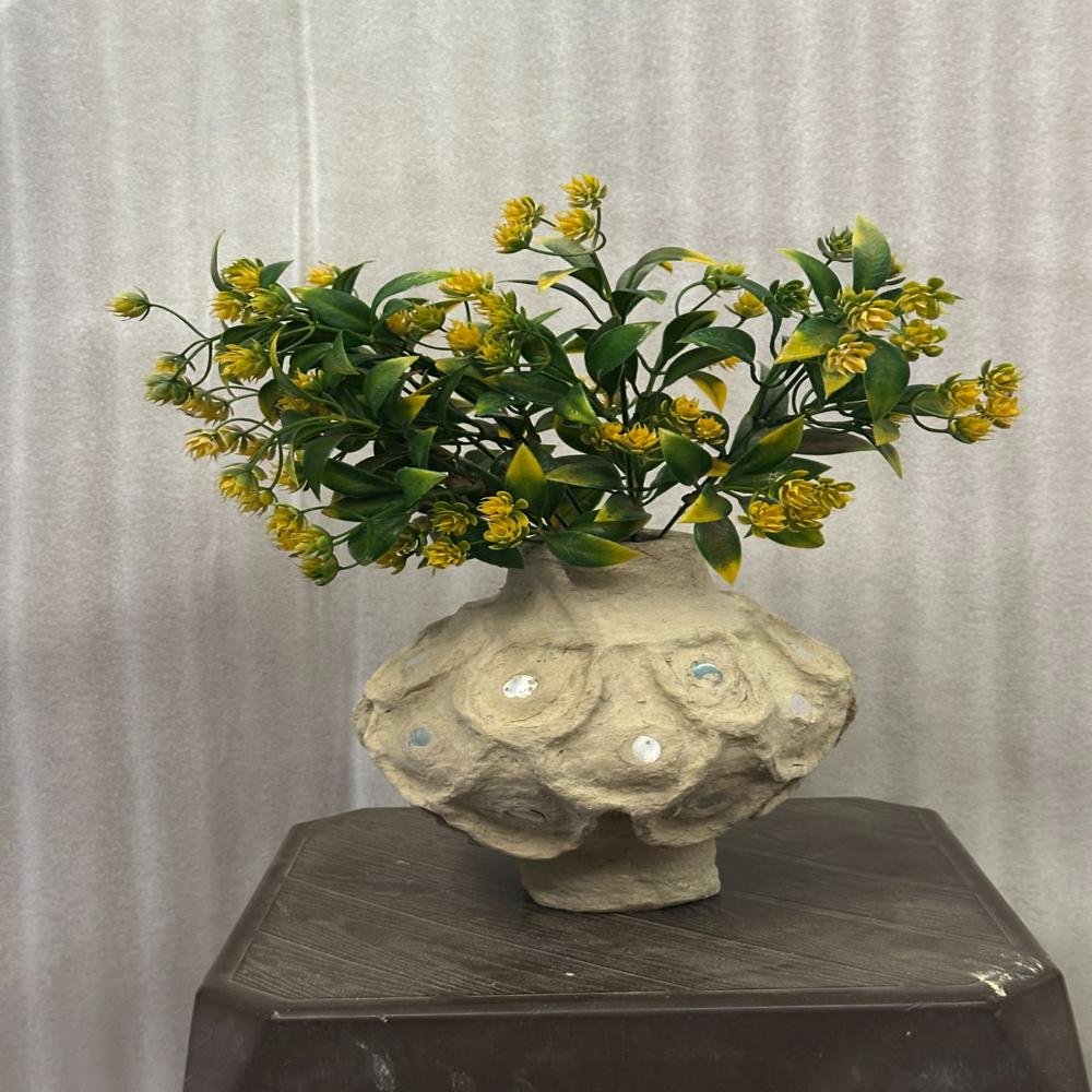 Papier Mache Pot