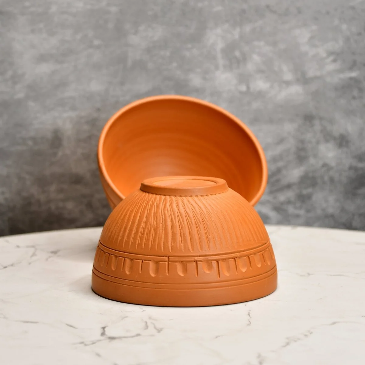 4.5 Inch Terracotta Clay Bowl